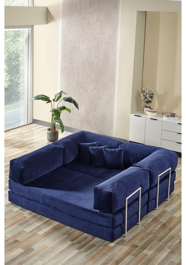 Legom Petek Aktivite Koltuğu Yatak Olabilen Çok Amaçlı Kanepe L Koltuk Mavi Mavi