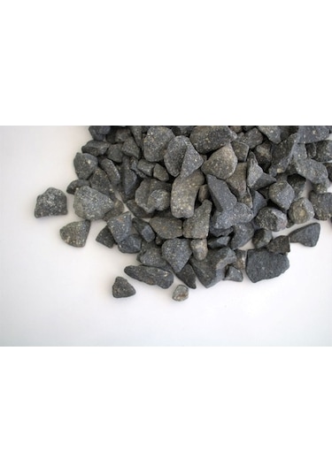 Bazalt Taşı 5 Kg 1,5-2,5 Cm Siyah Taş Siyah Dolomit Taşı Dere T