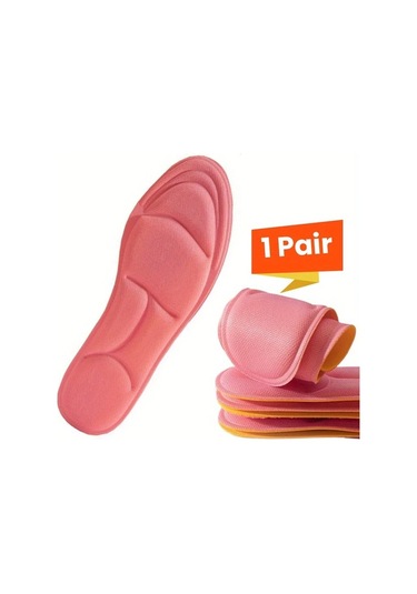 Fochsia Pembe 35-36 5d Yumuşak Tabanlı Spor Ayakkabı Astarı Koşu Rahat Nefes Alabilir Yorgunluk Önleyici