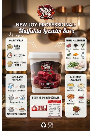 Et Bulyon Toz 1000 Gr Et Suyu Toz Bulyon Beef Bouillon