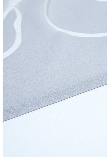 Makeba Tül Perde Gri 140x250 Gri