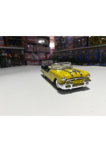 Sunman Klasik Metal Model Araba Pontıac1955 1:43 Ölçek