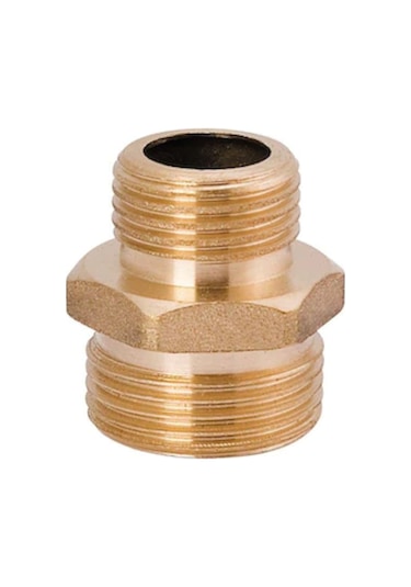 Prinç(Sarı) Orantılı Nipel,Redüksiyon Nipel 1/8-1/4-3/8-1/2-3/4-1