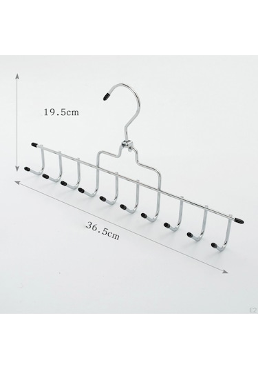 Bej Kemer Askısı Organizatör Eşarp Organizatörleri Dolap Organizasyon Askıları Depolama Rafı Yerden Tasarruf Bej