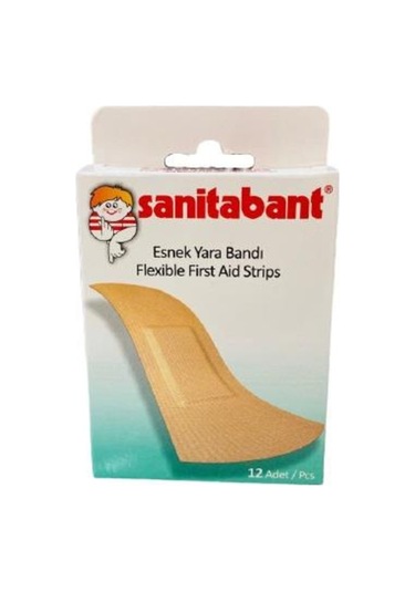Sanitabant Esnek Yara Bandı 12 Adet