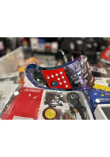 Kask Camı Ls2 Strobe 2 Gökkuşağı