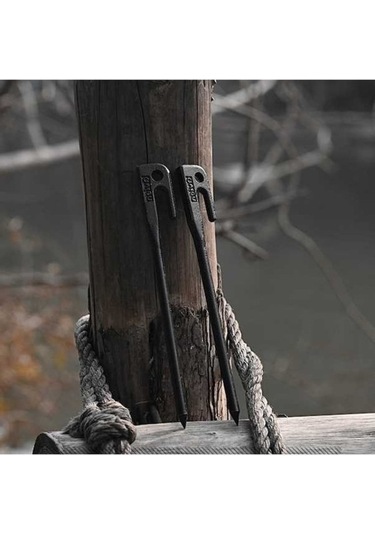 Bloomnest Dayanıklı 55 Çelik Çadır Kazığı - 200mm/300mm, Taşınabilir Kamp Aksesuarı, Çok Renkli Tasarım Çok Renkli