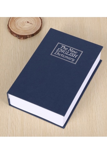 Mühlen Secret Safe 180 Orta Boy Kitap Şekli Gizli & Şifreli Kasa