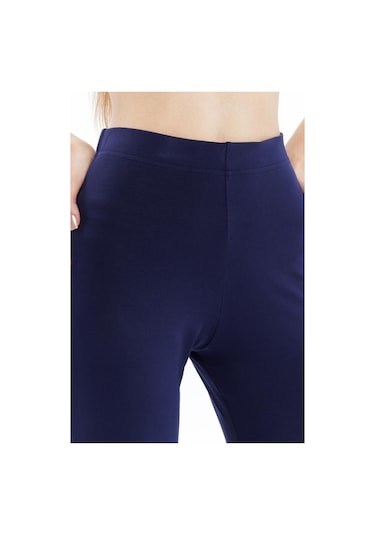 Penyebizden Extra Yumuşak Uzun Viskon Pantolon Home&outdoor-lacivert