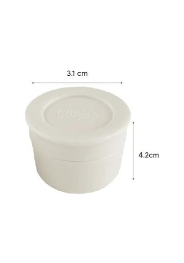 Citron Mini Sos Kapları 2'li Set - Brick / Beige 1060803