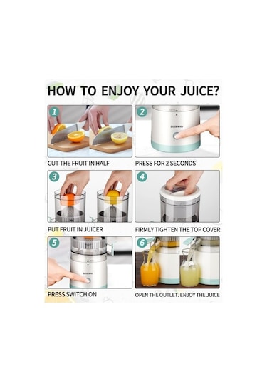 Çok Fonksiyonlu Meyve Sıkacağı Ev Otomatik Cüruf Suyu Ayırma Çok Renkli