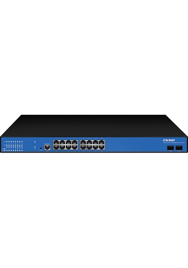 Ewınd Ew-s2916gm-ap 250w 16 Ge Poe+ 2 Gf Managed Poe Swıtch 250w