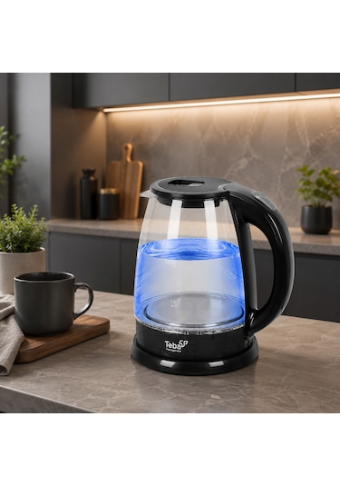 Teba TH-120GK 1.8 L Cam Su Isıtıcı / Kettle