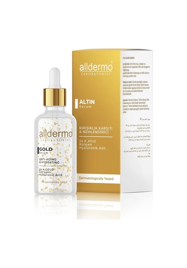 Alldermo Gold Anti-Aging Kırışıklık Karşıtı 24K Serum 30 ML