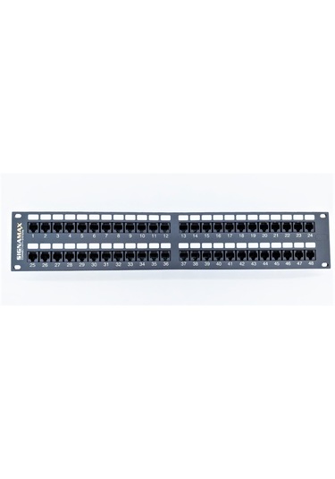 Mykablo Signamax 2U 48 Port Cat3 Patch Panel