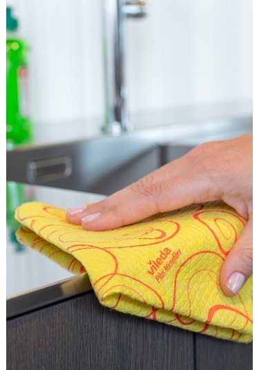 Vileda 8'li %30 Mikrofiberli Mutfak Bezi