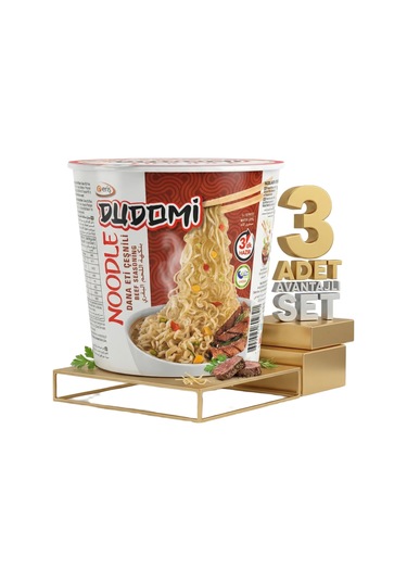 Dudomi Bardak Dana Eti Çeşnili 3x60 Gr