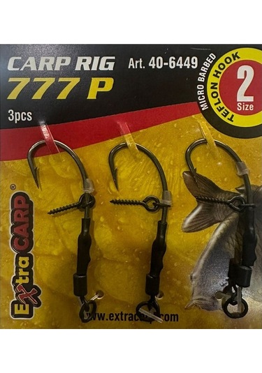 Extra Carp Rig 777P No:2 (3 adet)