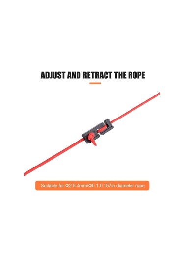 Shineyee 10 Adet Nylon Plastik Çadır Rope Kilitleri - 3 Delikli Tasarım, Kaymazsız, Hafif Ve Taşınabilir - Outdoor Kamp, Yürüyüş, Çadır Ayarlama İçin Siyah Çok Renkli