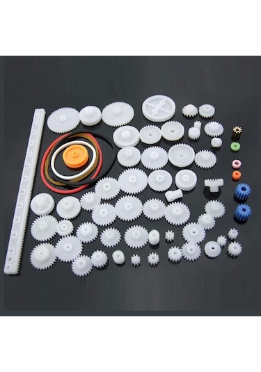 60 Parça Plastik Dişli Seti