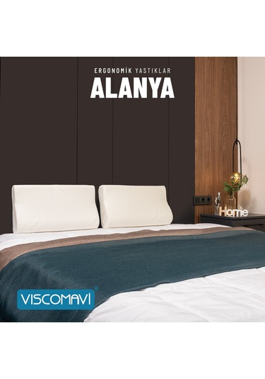 Viscomavi Alanya Ergonomik & Ortopedik Visco Yastık
