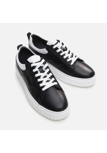 Hotiç Hakiki Deri Siyah Erkek Günlük Ayakkabı 02ayh296300a100 Siyah