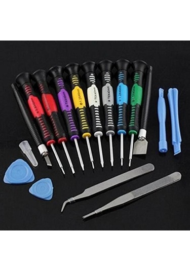 16 In 1 Cep Telefonu Tamir Araçları Tornavida Seti Kit Kiti Ipad4 İphone Için 9041