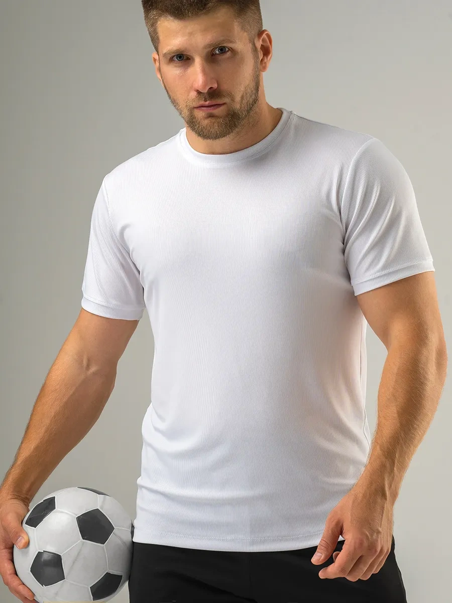 Happyfox Spor Düz Renkli Çubuklu Tişört 258033692 Beyaz