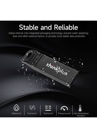 Novahub Thinkplus Mu221 64gb Metal Usb Bellek - Şok Dayanıklı, Hızlı Veri, Geniş Uyumluluk Küçük Boyutlu