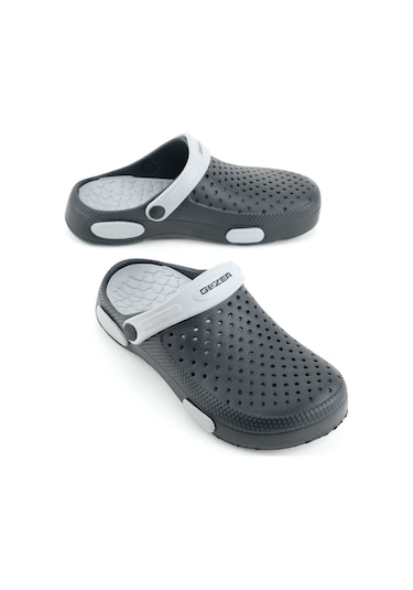 Gezer Yazlık Islak Zemin Sabo Kadın Terlik Gri