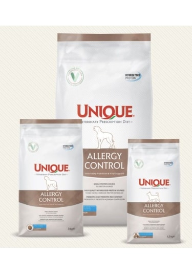 Unique Allergy Control Yetişkin Köpek Maması 3 KG