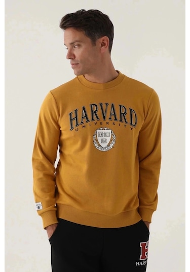 Harvard Erkek Tek Üst - Koyu Hardal Koyu Hardal