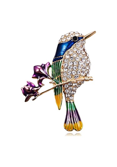 Kadın Broş Seti, Kristal Şal Klipsleri, Kadınlar İçin Güvenlik Br Çok Renkli