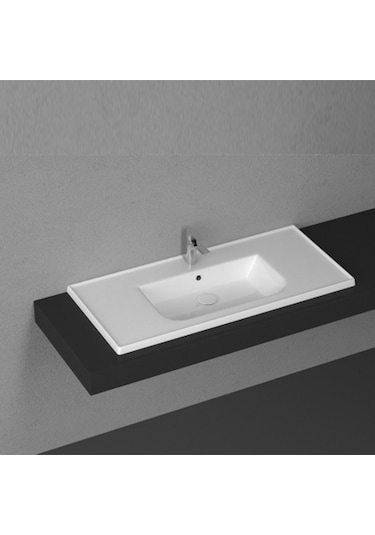 Isvea Trio Banyo Dolabı 100 Cm Çift Çekmeceli Alt Üst Modül