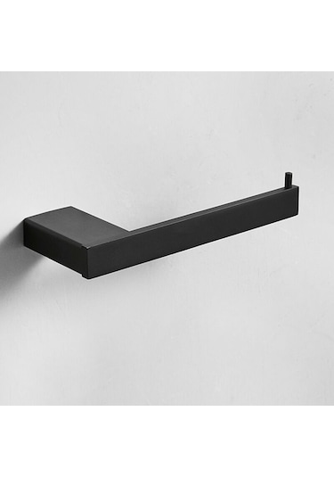 Mufunye Banyo İçin 304 Paslanmaz Çelik Siyah Tuvalet Kağıdı Tutacağı