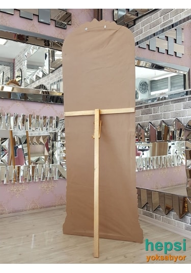 Matmazel Model Varaklı Ayaklı Boy Aynası Altın