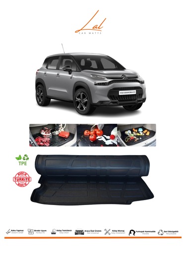 Citroen C3 Aircross Üst Kademe Bagaj Havuzu 2019+