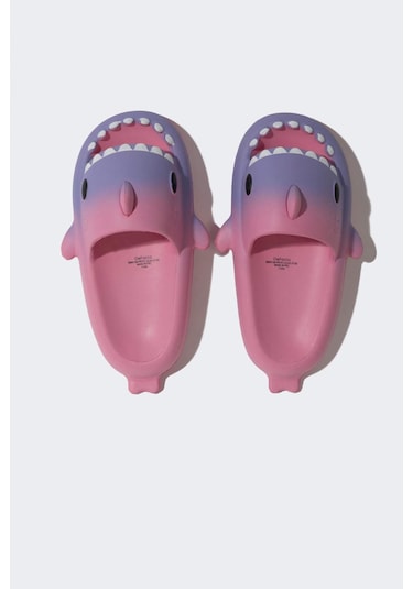 DeFacto Kız Çocuk Yüksek Taban Köpek Balığı Eva Terlik B8641A824SMPR141