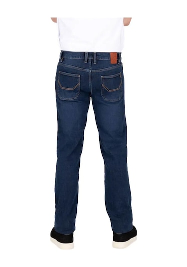 Knox Kirkstone Korumalı Denim Motosiklet Pantolonu Mavi