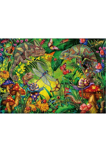Educa 500 Parça Renkli Orman Puzzle - 19551 - Colourful Forest