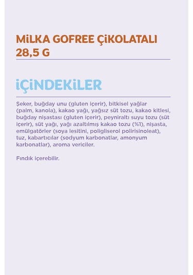 Milka Gofree Çikolatalı Gofret 25 x 28 G