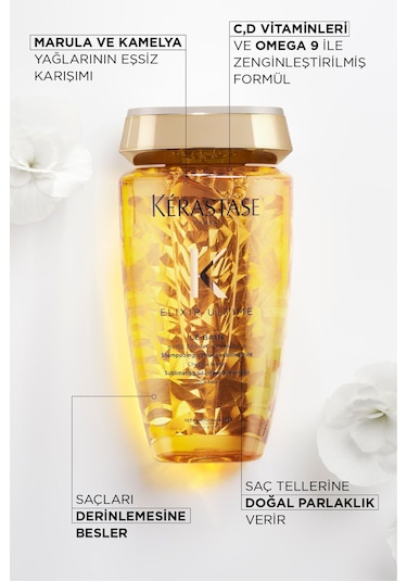 Kerastase Elixir Ultime Le Bain Parlaklık Şampuanı 250 ML