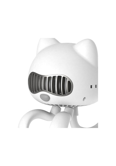 Suntek 4 Hız Arabası Fanı Bükülebilir Kordonlu Araba Pembe