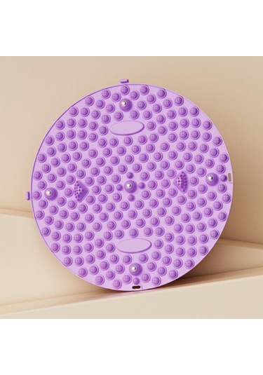 Suntek Ayak Masaj Mat Taşınabilir Anti Slip Refleksoloji Mor Mor