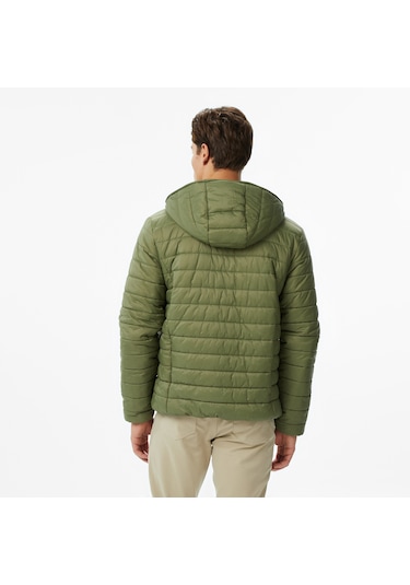 Nautica Erkek Yeşil Regular Fit Çift Taraflı Mont Düz J57008t Yeşil