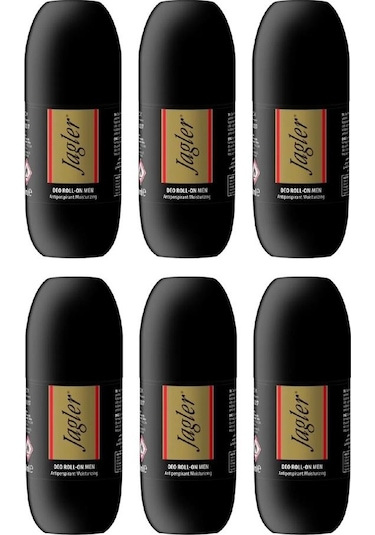 Jagler Classic Erkek Roll-On Deodorant 6 x 50 ML