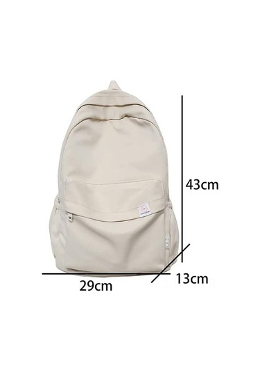 Jeehugo Genç Kızlar İçin Ergonomik Nylon Sırt Çantası, Geniş Lastik Askılı, Temizlenmesi Kolay, Üniversite/okul/iş İçin Büyük Kapasiteli Renkli Desenli Sırt Çantası Çok Renkli