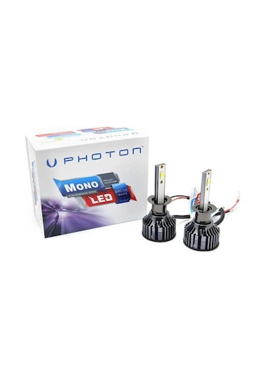 Photon Far Ampulü Led Headlight Mono Serisi +3 Plus H1