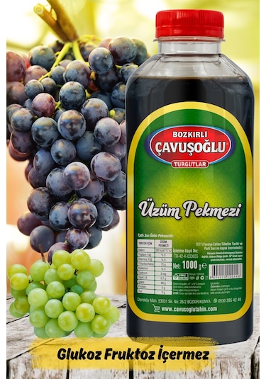 Çavuşoğlu Üzüm Pekmezi 1000 Gr X 2 Adet