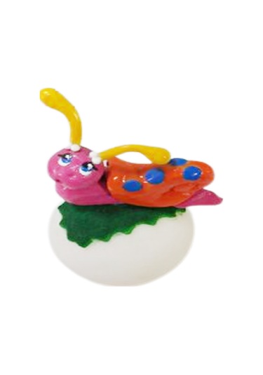 Lamba Biblo Özel Tasarım Renk Renk Yanan Salyangoz Gece Lamba 12X9